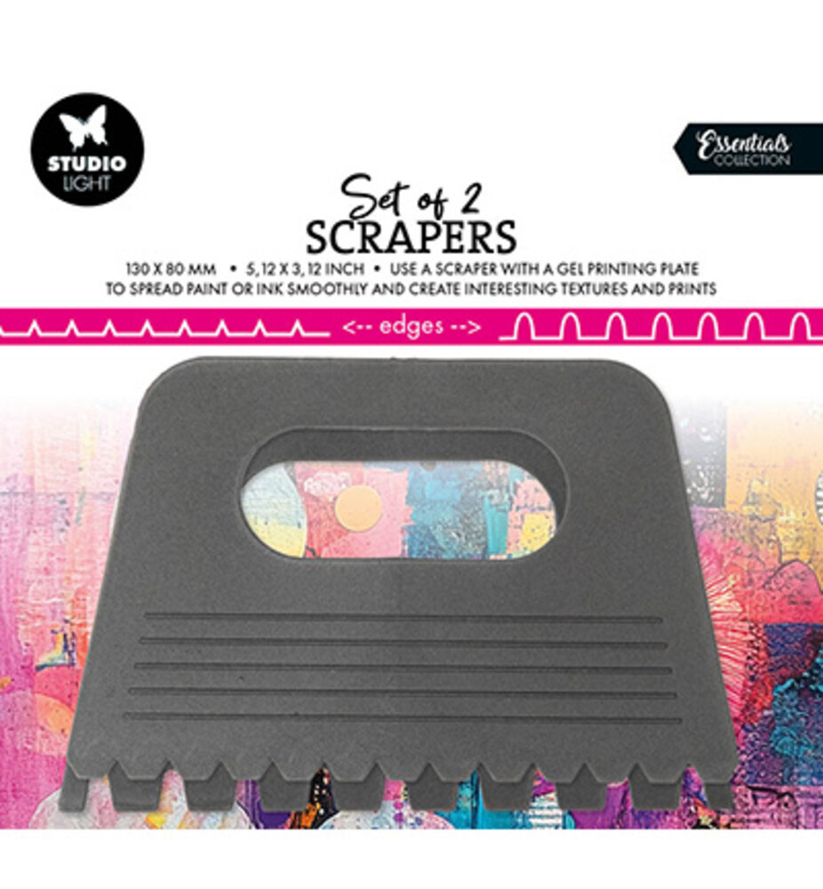 Studio Light Essentials Set of 2 Scrapers (SL-TO-SCR02) Studio Light Essentials Set of 2 Scrapers (SL-TO-SCR02)