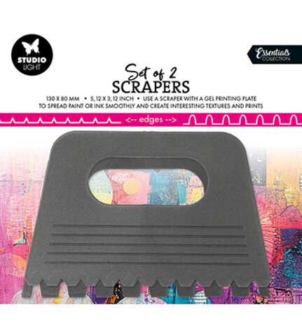 Studio Light Essentials Set of 2 Scrapers (SL-TO-SCR02) Studio Light Essentials Set of 2 Scrapers (SL-TO-SCR02)