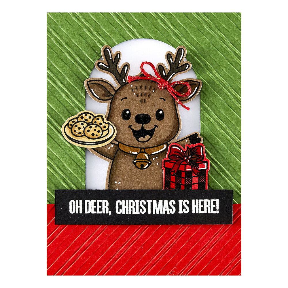 Spellbinders Christmas Hugs Stamp & Die Bundle (BD-0998)