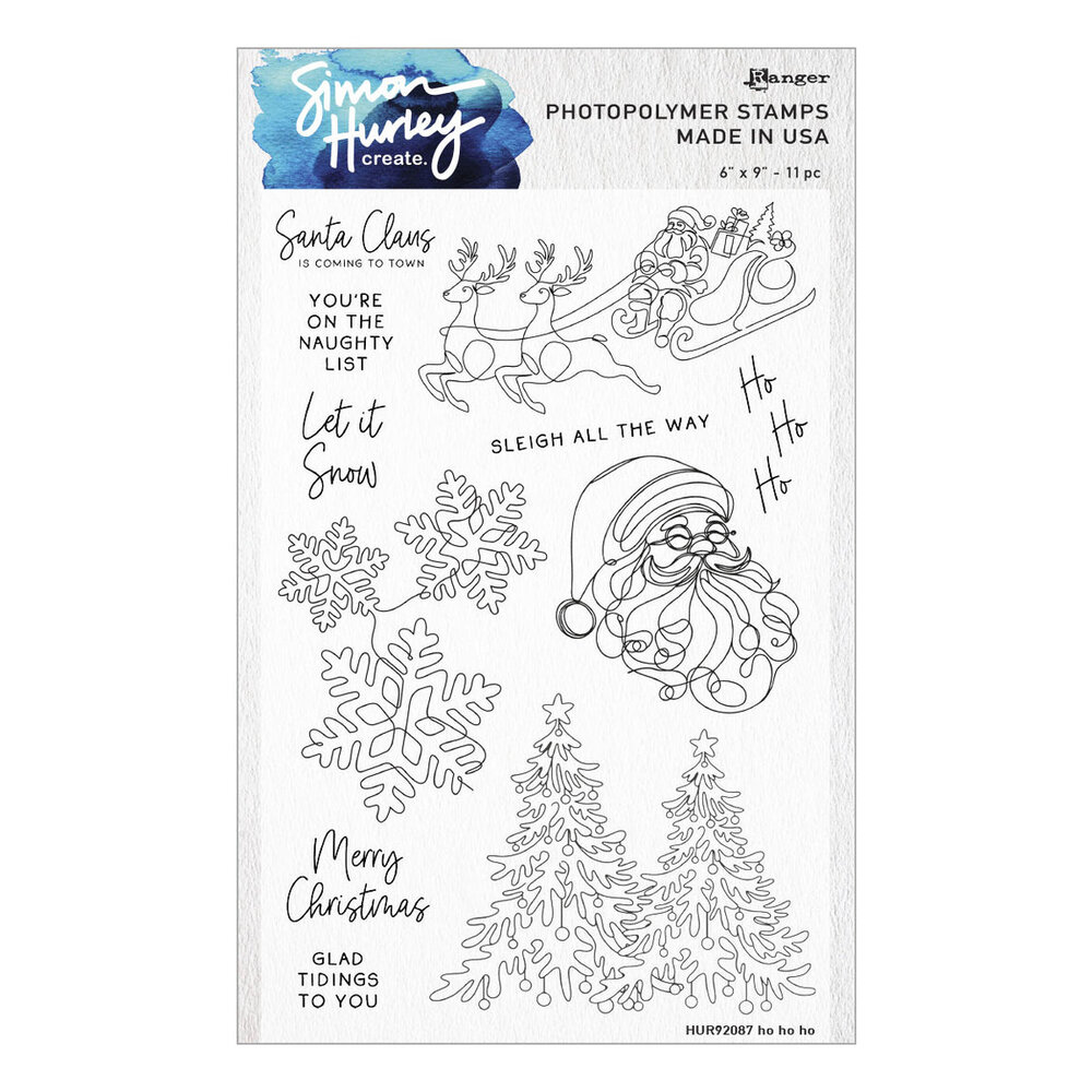 Spellbinders Ho Ho Ho Stamp & Die Bundle (BD-0999) Spellbinders Ho Ho Ho Stamp & Die Bundle (BD-0999)