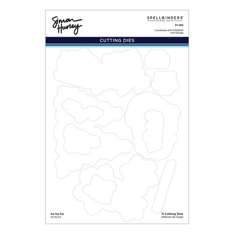 Spellbinders Ho Ho Ho Stamp & Die Bundle (BD-0999) Spellbinders Ho Ho Ho Stamp & Die Bundle (BD-0999)