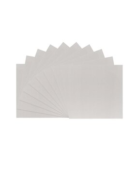 Vaessen Creative Grijskarton 12x12 Inch 1mm (10pcs) (29993-025)