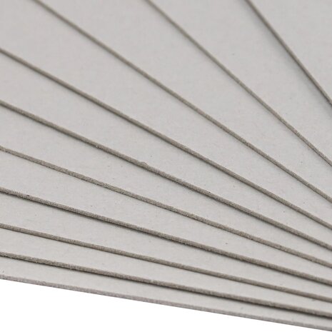 Vaessen Creative Grijskarton 12x12 Inch 1mm (10pcs) (29993-025)
