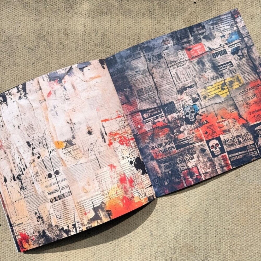 IndigoBlu The Creepsville Gazette 8x8 Inch Paper Book (IND1460)