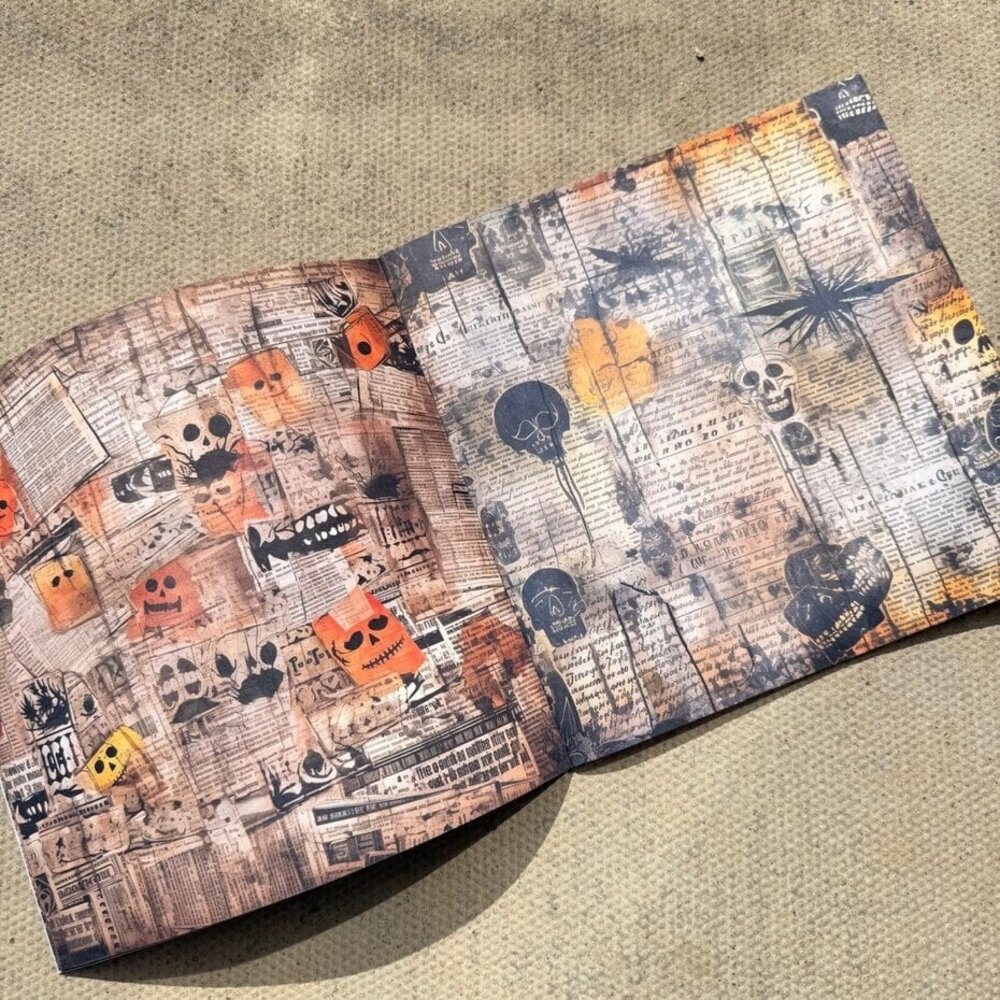 IndigoBlu The Creepsville Gazette 8x8 Inch Paper Book (IND1460)