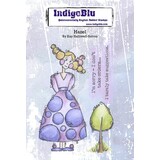 IndigoBlu Hazel A6 Rubber Stamp (IND1463)