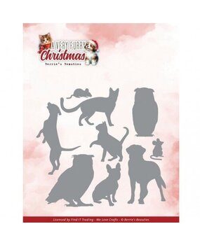 Berrie's Beauties A Very Furry Christmas Dies Very Furry Friends (BBD10067) Berrie's Beauties A Very Furry Christmas Dies Very Furry Friends (BBD10067)