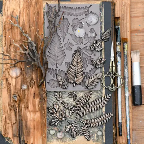 Prima Marketing Inc Finnabair Imaginarium Fresh Foliage Moulds (951382) Prima Marketing Inc Finnabair Imaginarium Fresh Foliage Moulds (951382)