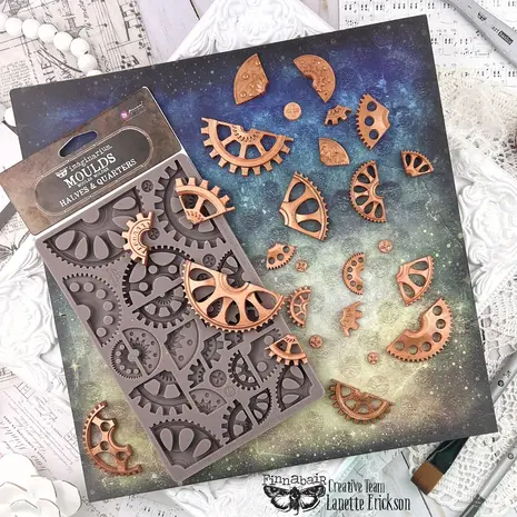 Prima Marketing Inc Finnabair Imaginarium Halves And Quarters Moulds (951399) Prima Marketing Inc Finnabair Imaginarium Halves And Quarters Moulds (951399)