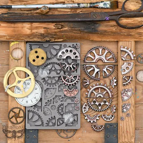 Prima Marketing Inc Finnabair Imaginarium Halves And Quarters Moulds (951399) Prima Marketing Inc Finnabair Imaginarium Halves And Quarters Moulds (951399)