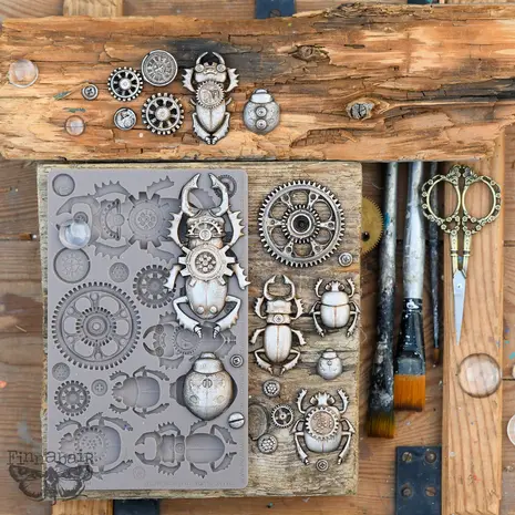 Prima Marketing Inc Finnabair Imaginarium Steampunk Beetles Moulds (951436) Prima Marketing Inc Finnabair Imaginarium Steampunk Beetles Moulds (951436)