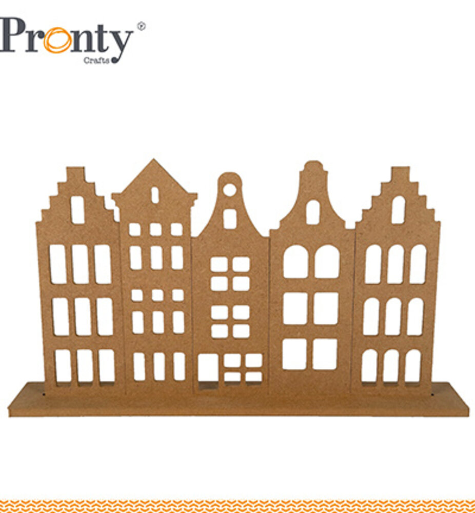 Pronty Craft MDF Scenes Christmas Houses (460.432.131)