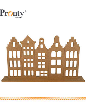 Pronty Craft MDF Scenes Christmas Houses (460.432.131)