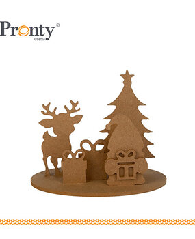 Pronty Craft MDF Scenes Christmas Gnome (460.432.132)