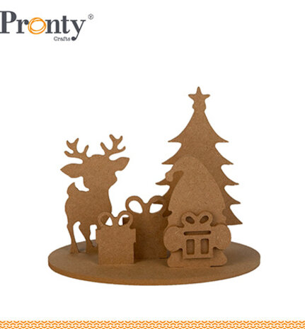 Pronty Craft MDF Scenes Christmas Gnome (460.432.132) Pronty Craft MDF Scenes Christmas Gnome (460.432.132)