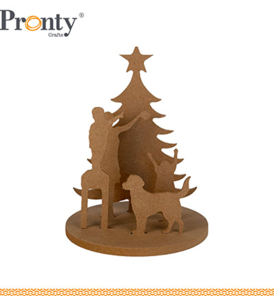 Pronty Craft MDF Scenes Decorating Tree (460.432.133)