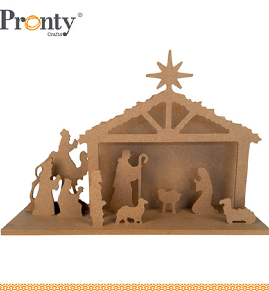 Pronty Craft MDF Scenes Christmas Crib (460.432.134) Pronty Craft MDF Scenes Christmas Crib (460.432.134)