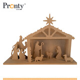 Pronty Craft MDF Scenes Christmas Crib (460.432.134)