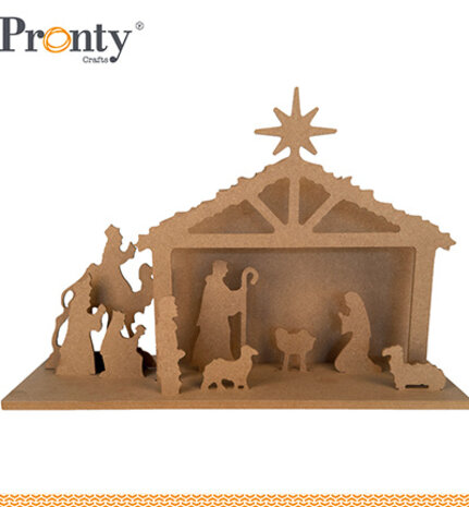 Pronty Craft MDF Scenes Christmas Crib (460.432.134) Pronty Craft MDF Scenes Christmas Crib (460.432.134)