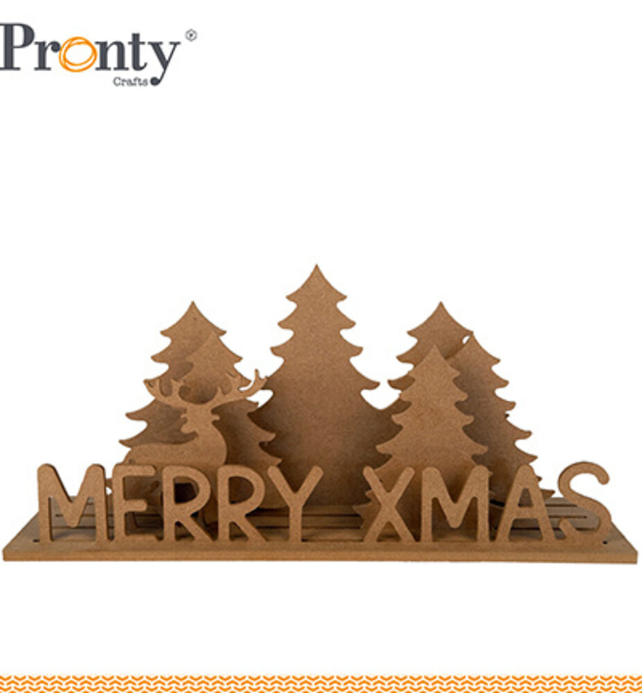 Pronty Craft MDF Scenes Merry XMAS (460.432.135)