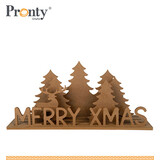 Pronty Craft MDF Scenes Merry XMAS (460.432.135)