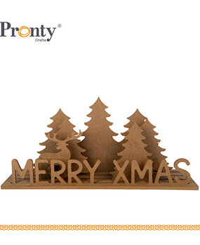 Pronty Craft MDF Scenes Merry XMAS (460.432.135)