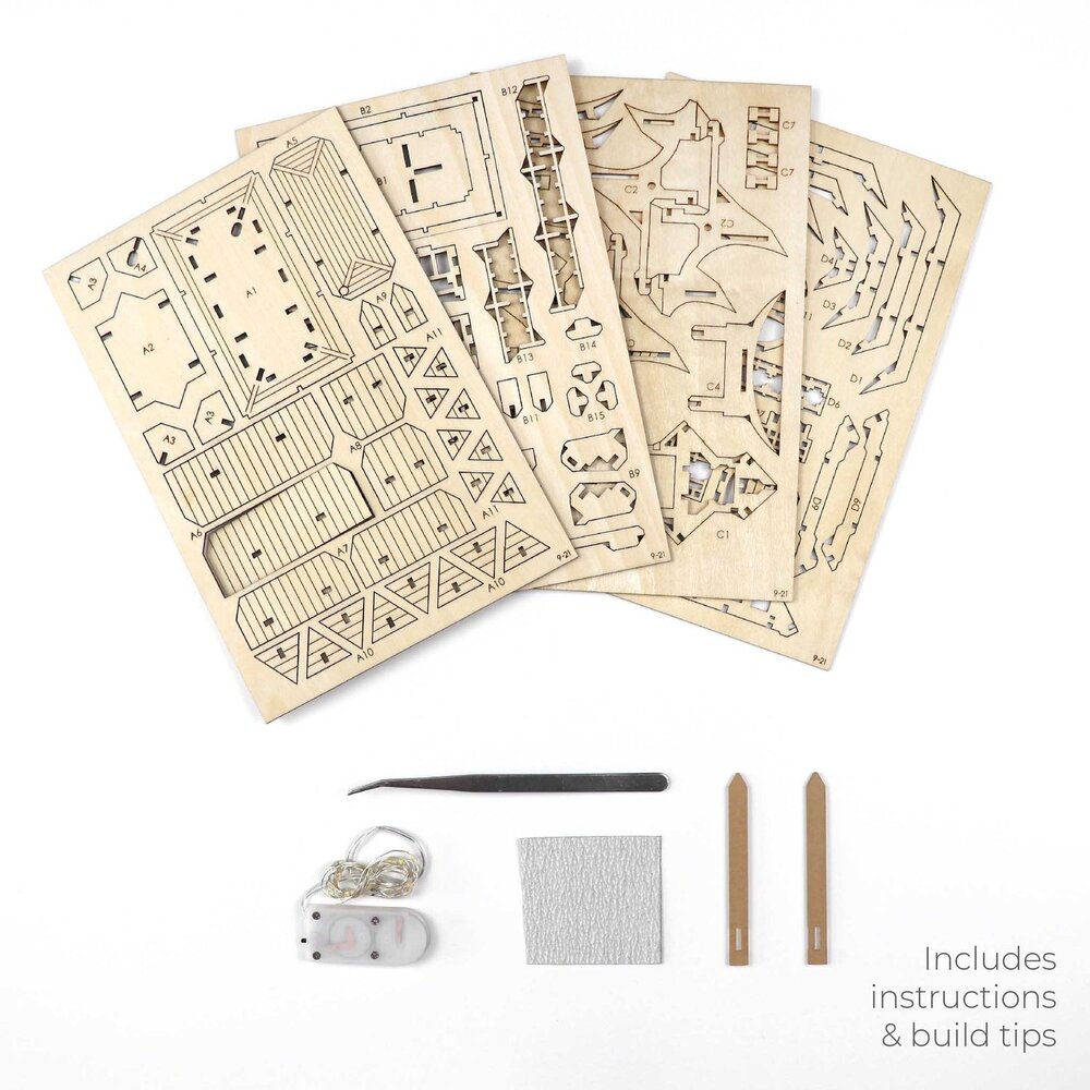 Tiny Treehouses Temple of Gratitude (T-TM-GRTD-S-X)