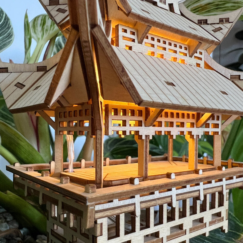 Tiny Treehouses Temple of Gratitude (T-TM-GRTD-S-X)