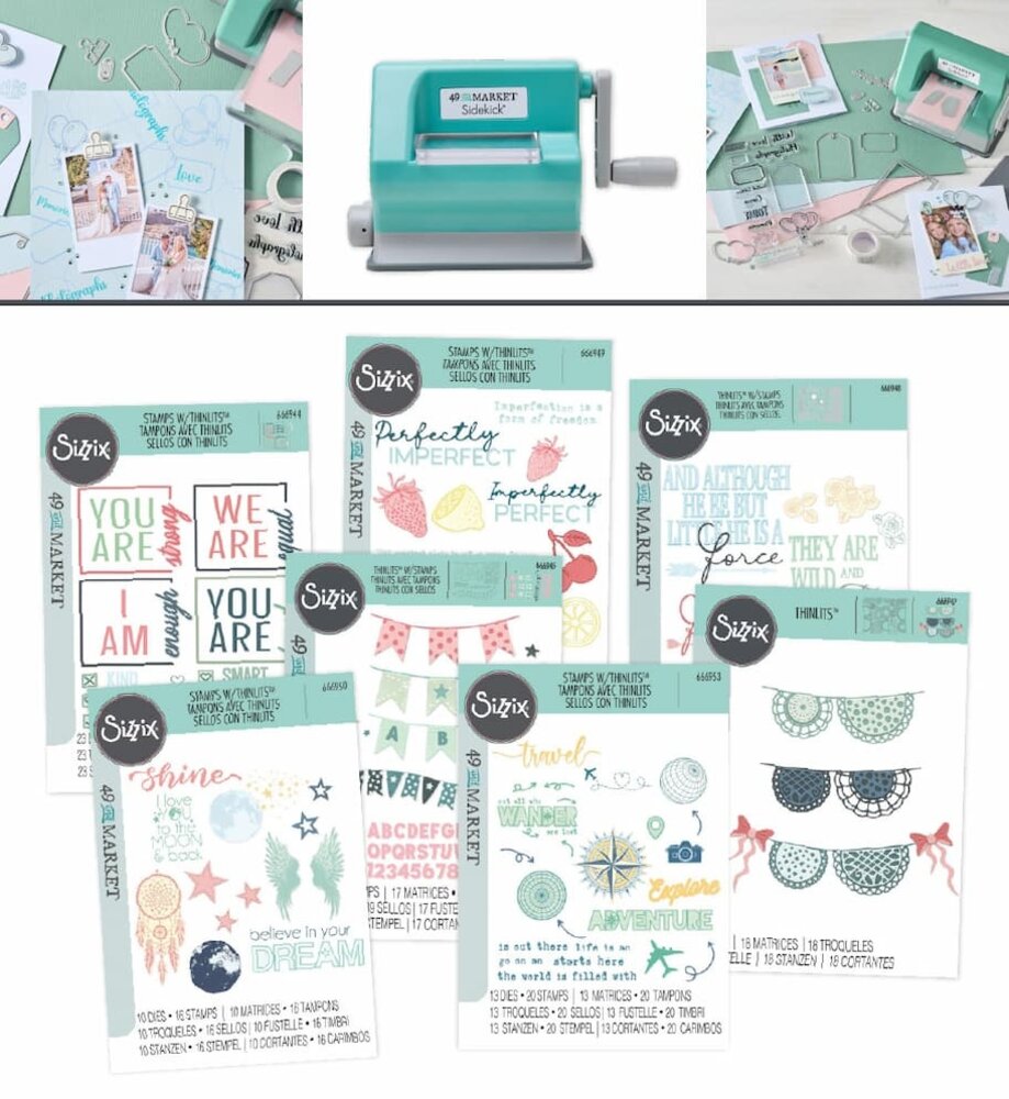 Sizzix Sidekick Starter Kit by 49 and Market (666878)