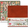 Craft & You Christmas Time 12x12 Inch Paper Pack (12pcs) (CPS-CHT30-12)