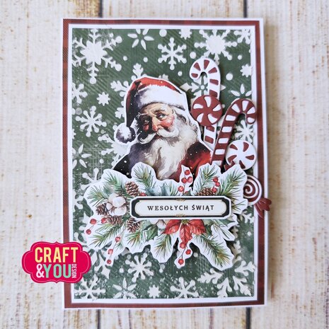 Craft & You Masking Stencil Snowflakes 2 (SC012)