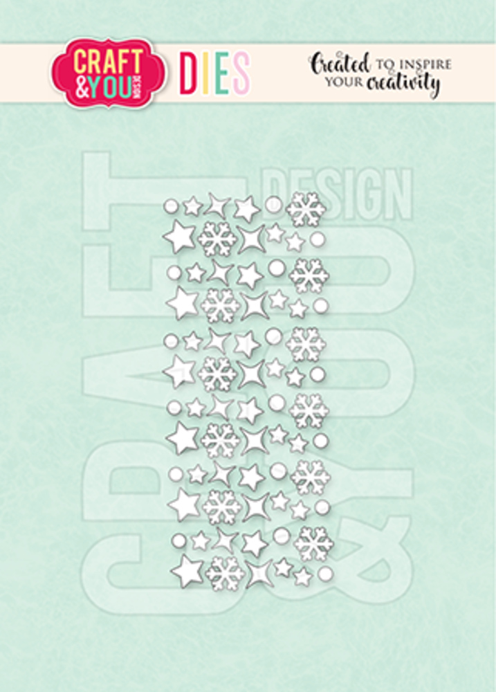 Craft & You Dies Mini Snowflakes (CW370) Craft & You Dies Mini Snowflakes (CW370)