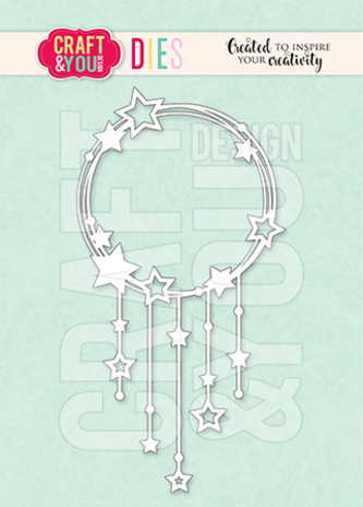 Craft & You Dies Starry Wreath (CW373)