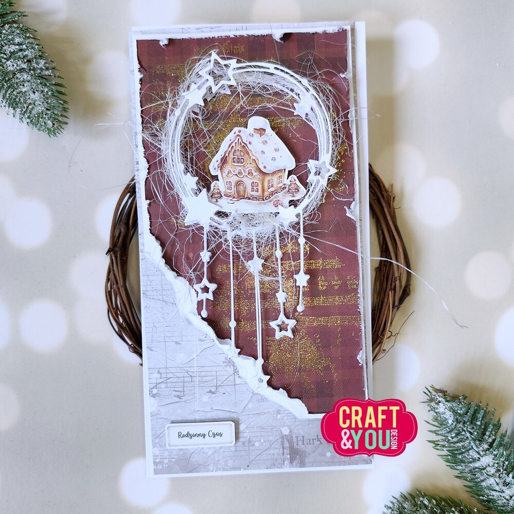 Craft & You Dies Starry Wreath (CW373)