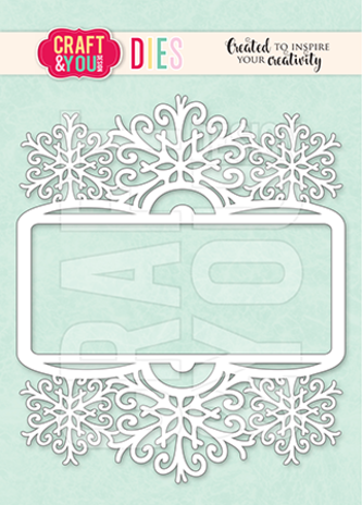 Craft & You Dies Winter Frame (CW376) Craft & You Dies Winter Frame (CW376)