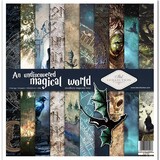 ITD Collection An undiscovered magical world 12x12 Inch Paper Pad (SLS 023)