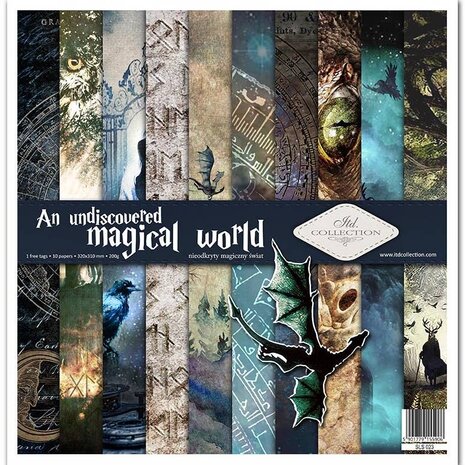 ITD Collection An undiscovered magical world 12x12 Inch Paper Pad (SLS 023)