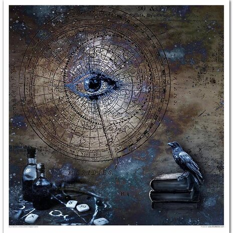 ITD Collection An undiscovered magical world 12x12 Inch Paper Pad (SLS 023)