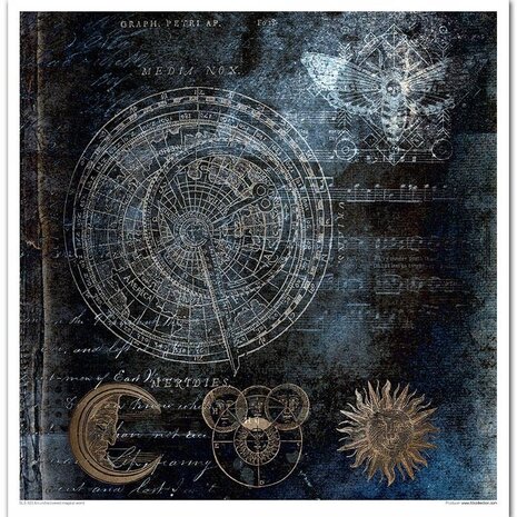 ITD Collection An undiscovered magical world 12x12 Inch Paper Pad (SLS 023)