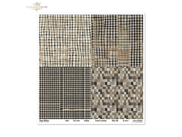 ITD Collection Christmas Wishes 12x12 Inch Paper Pad (SLS 086)