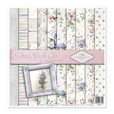 ITD Collection Floral Shabby Chic 12x12 Inch Paper Pad (SLS 089)