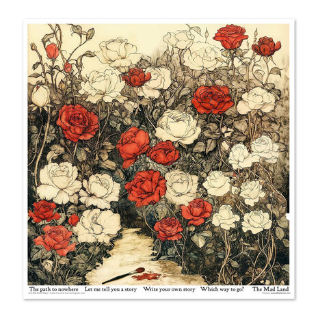 ITD Collection Alice's Magic 2 12x12 Inch Paper Pad (SLS 092) ITD Collection Alice's Magic 2 12x12 Inch Paper Pad (SLS 092)