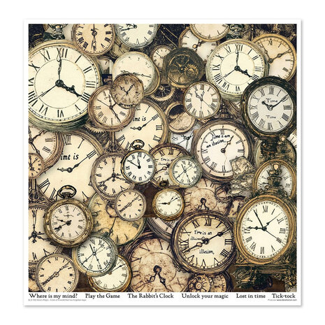 ITD Collection Alice's Magic 2 12x12 Inch Paper Pad (SLS 092) ITD Collection Alice's Magic 2 12x12 Inch Paper Pad (SLS 092)