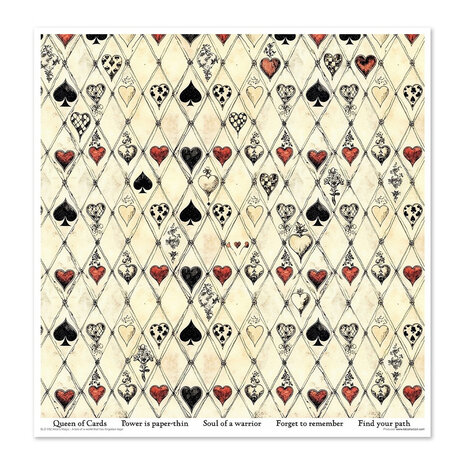 ITD Collection Alice's Magic 2 12x12 Inch Paper Pad (SLS 092) ITD Collection Alice's Magic 2 12x12 Inch Paper Pad (SLS 092)