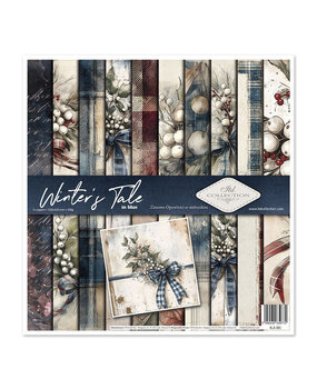 ITD Collection Winter's Tale in blue 12x12 Inch Paper Pad (SLS 093)