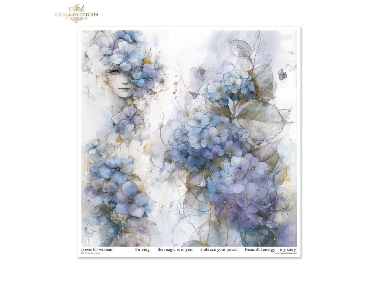 ITD Collection Garden of Muses 12x12 Inch Paper Pad (SLS 095) ITD Collection Garden of Muses 12x12 Inch Paper Pad (SLS 095)