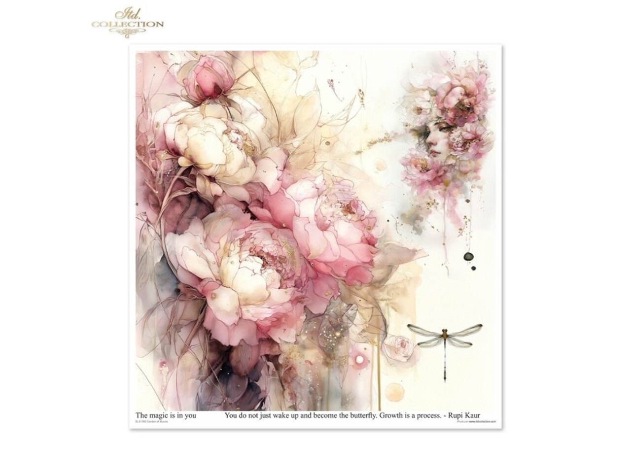ITD Collection Garden of Muses 12x12 Inch Paper Pad (SLS 095) ITD Collection Garden of Muses 12x12 Inch Paper Pad (SLS 095)