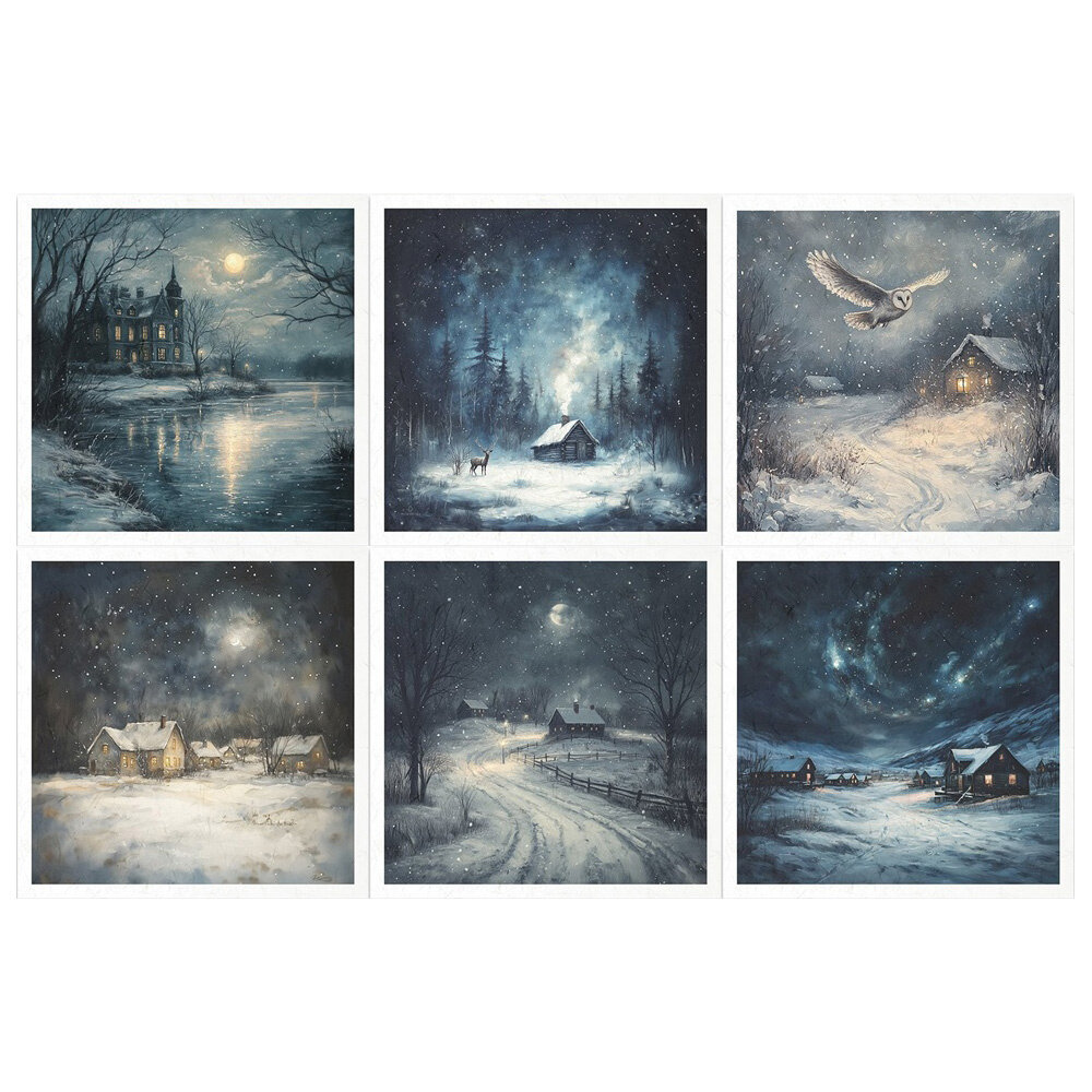 ITD Collection 6x6 Inch Rice Paper Set (RSM 179)