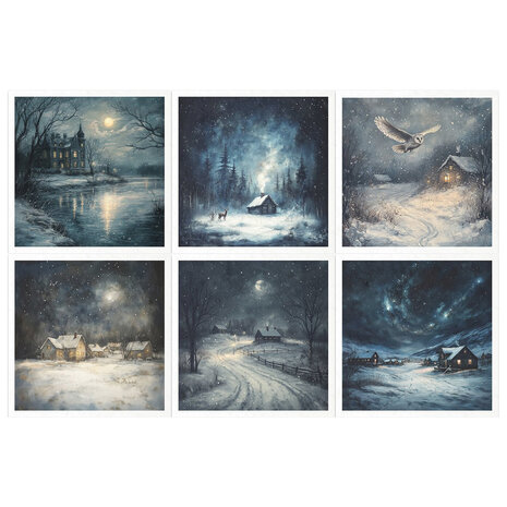 ITD Collection 6x6 Inch Rice Paper Set (RSM 179)