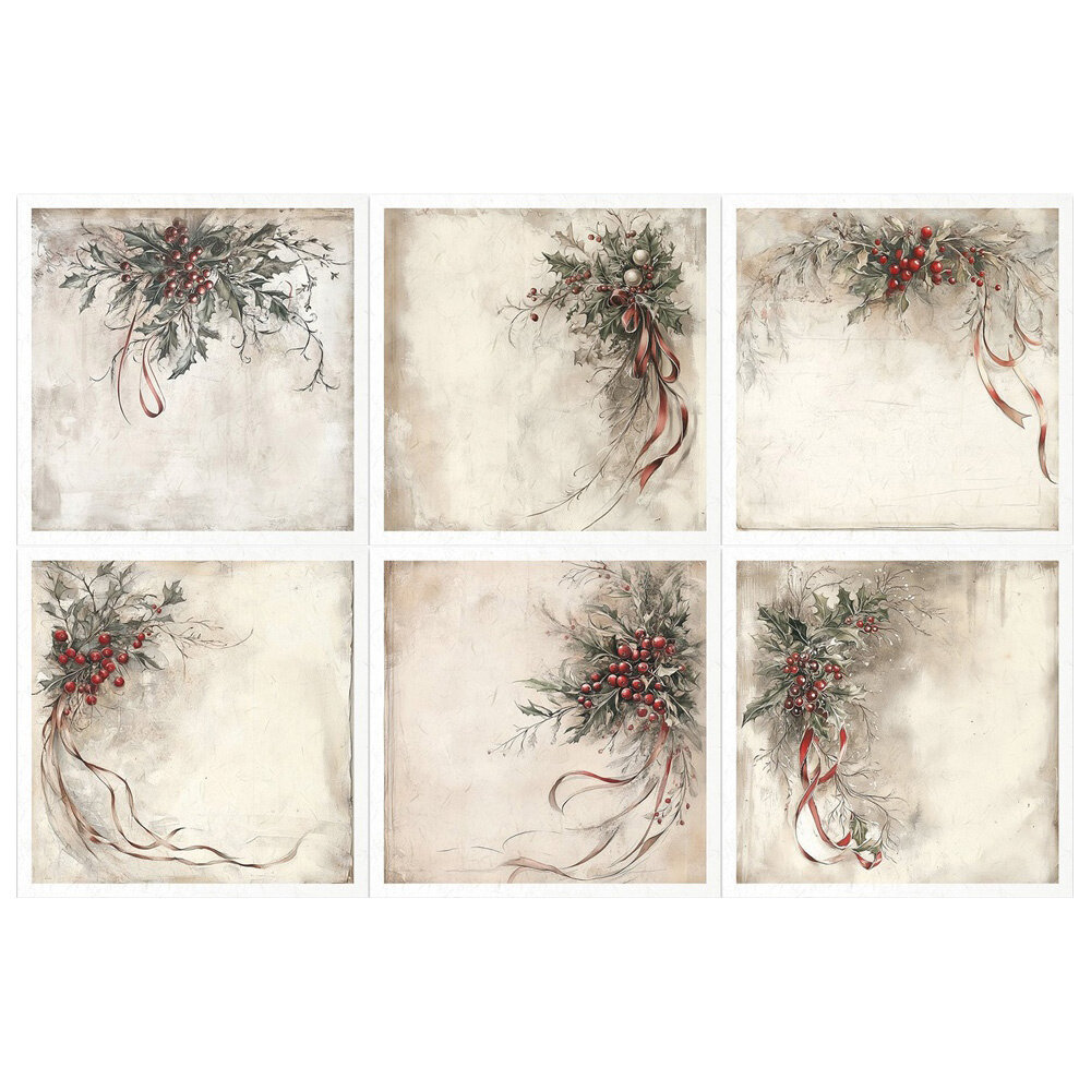 ITD Collection 6x6 Inch Rice Paper Set (RSM 180)